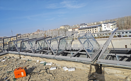 敦煌博物馆庆城排烟天窗