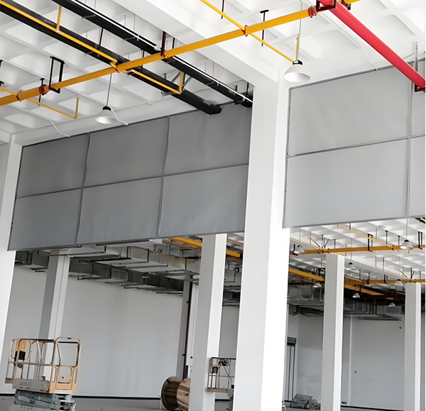 防火布庆城挡烟垂壁