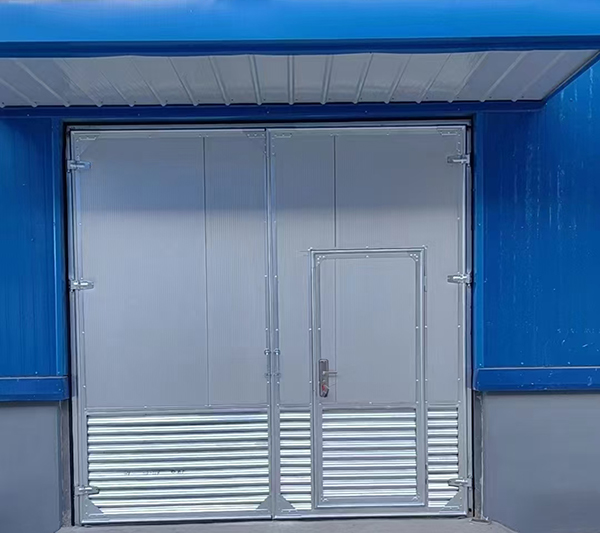 庆城工业平开门