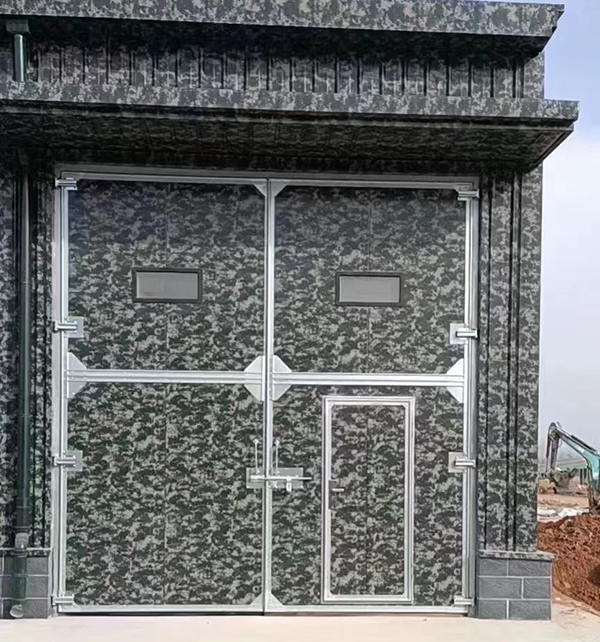 庆城工业平开门