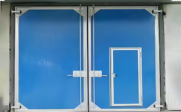 庆城工业平开门