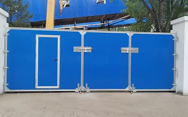 庆城工业平开门