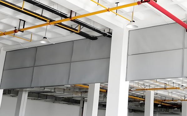 商场防烟分区常闭节点:庆城挡烟垂壁高度与控制器接线图解 商场防烟分区常闭节点:庆城挡烟垂壁高度与控制器接线图解