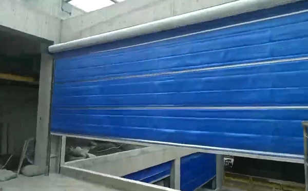 大型物流园区完成庆城防火门整体安装工程